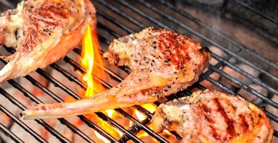 Шашлык из баранины на ребрышках