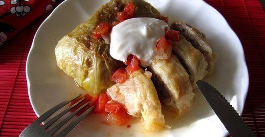 Голубцы в томатном соусе