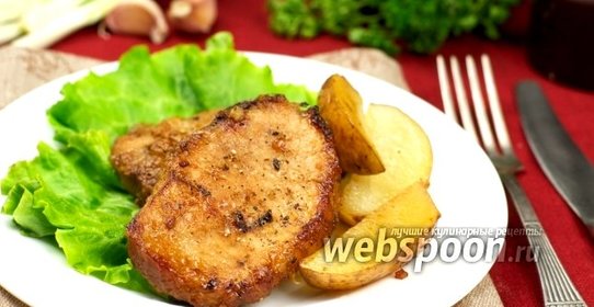 Свинина с мёдом и имбирём