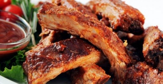 Шашлык из говяжьих ребрышек