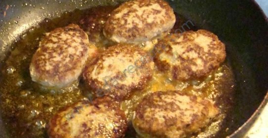 Котлеты из мяса кабана