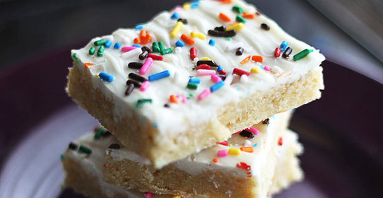 Кекс из белого шоколада