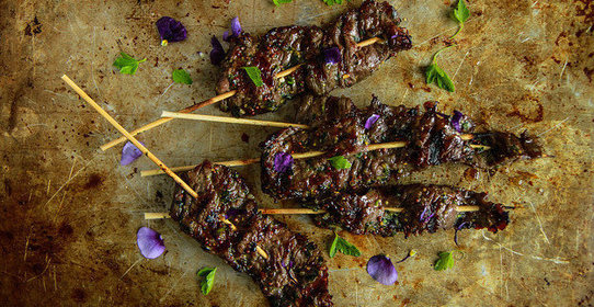 Шашлык в горчичном маринаде