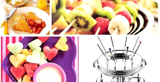 Шоколадной фондю с коньяком