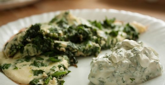 Щавель с яйцом