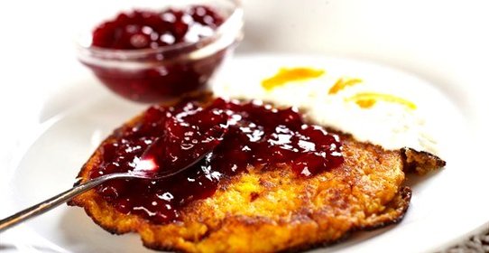 Блины морковные