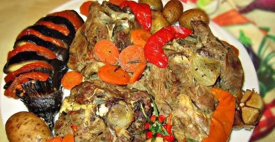 Баранина в рукаве для запекания