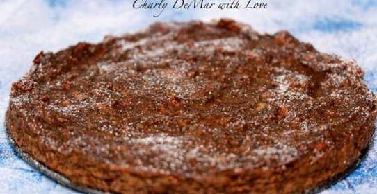 Фруктовый десерт с маком и инжиром