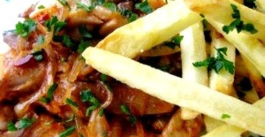 Вешенки с картофелем