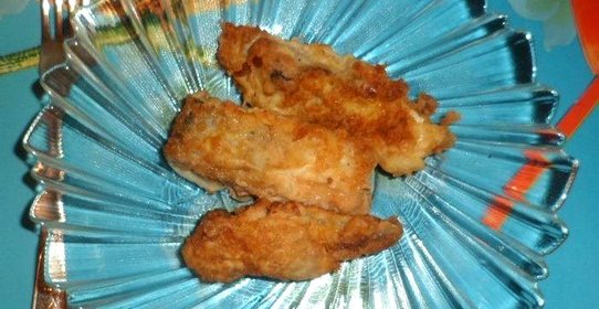 Минтай в кляре по-домашнему