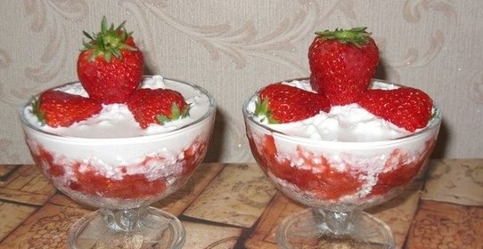 Десерт «Зимняя сказка»