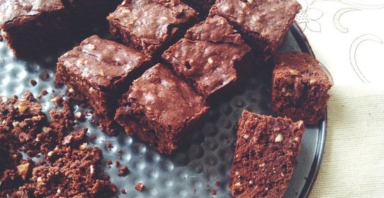 Шоколадный «почти брауни»