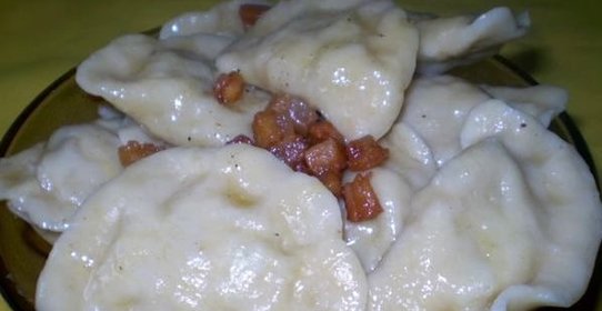 Вареники с мясом и картошкой