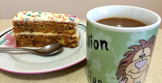 Морковный торт с кремом из маскарпоне