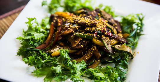 Манты с тыквой