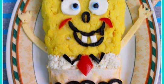 Салат Спанч боб