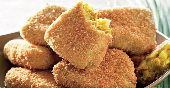 Котлеты из консервированного тунца