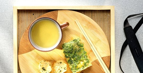 Зеленый омлет