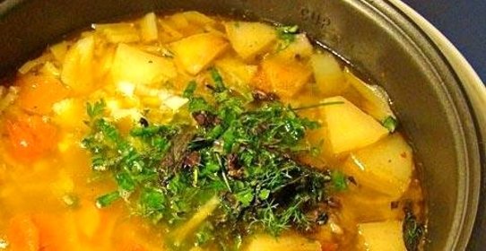 Шурпа в мультиварке с бараниной