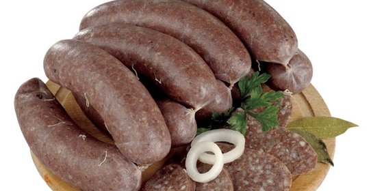 Кровяная колбаса с гречкой
