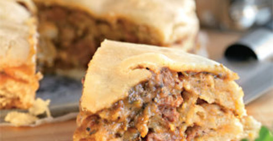 Традиционный британский слоеный пудинг