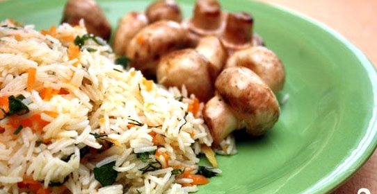 Постный рис