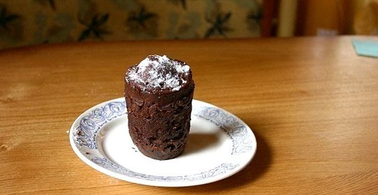 Шоколадный кекс за 5 минут