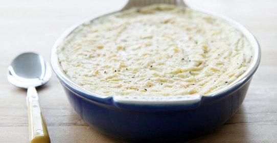 Картофельное пюре, запеченное в духовке