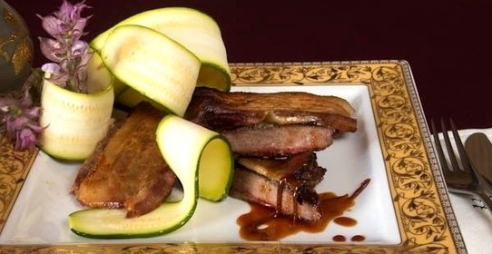 Говядина в горчично-медовом маринаде