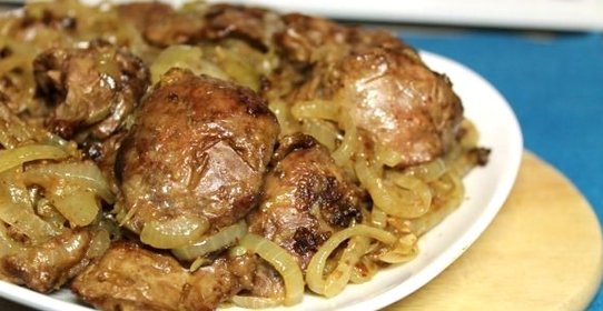 Печень на сковороде