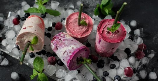 Мороженое Цветочные горшочки