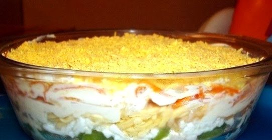 Cалат Мраморный с киви