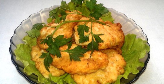 Рубленые котлеты из куриного филе