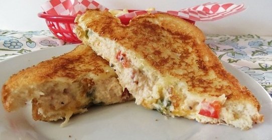 Сэндвич с крабовым мясом