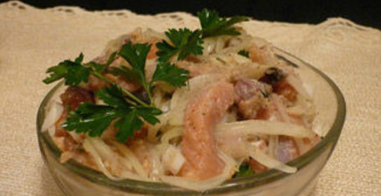 Салат из морепродуктов