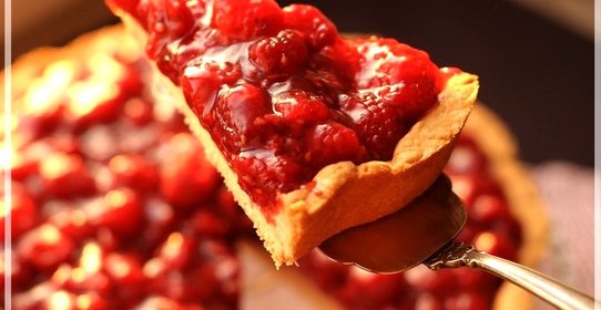 Малиновый тарт