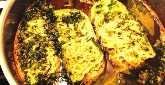 Голубцы с телятиной