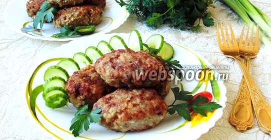 Котлеты из куриных желудков