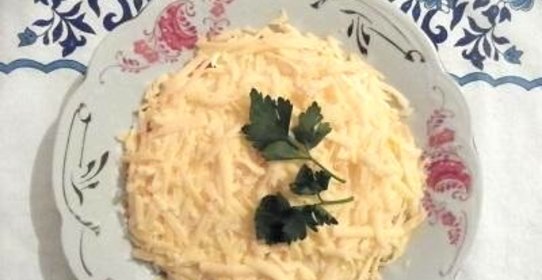 Салат с рыбой гренадер