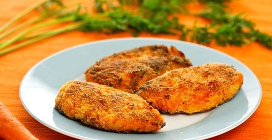 Котлеты из моркови постные