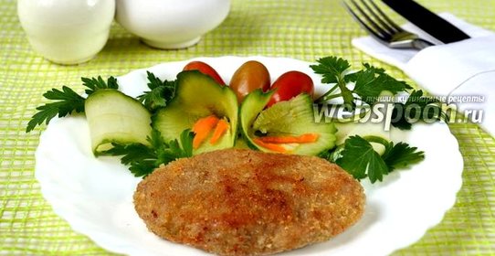 Шницель из фарша