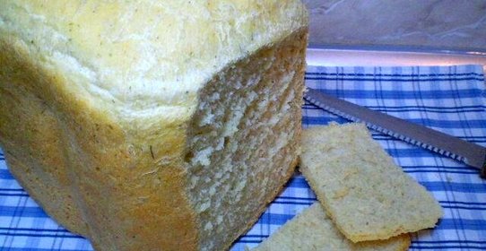Хлеб с паприкой и укропом