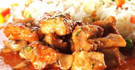 Мясо тушеное по‑арабски