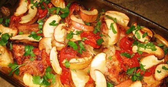 Свинина по-немецки