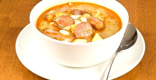 Тушеная фасоль