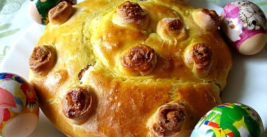 Пасхальный пирог с корицей