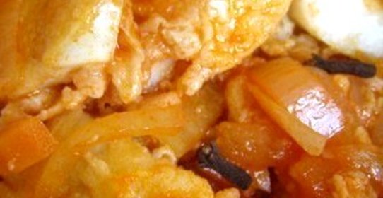 Тушеная рыба под маринадом