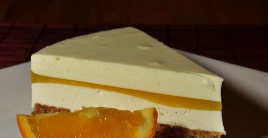 Чизкейк без выпечки с желе