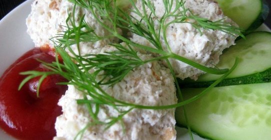 Сливочные куриные котлеты без яиц