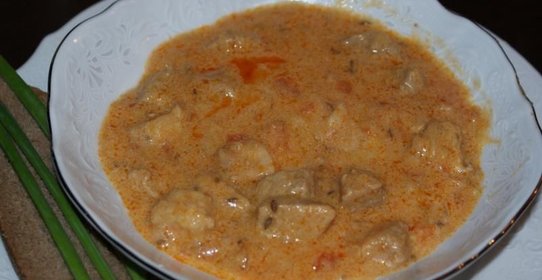 Гуляш поджарка из свинины